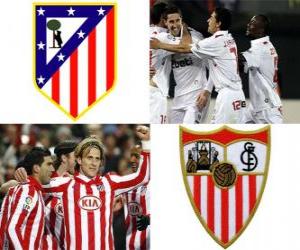 yapboz Atlético de Madrid - Sevilla FC Final Copa del Rey 09-10, ()